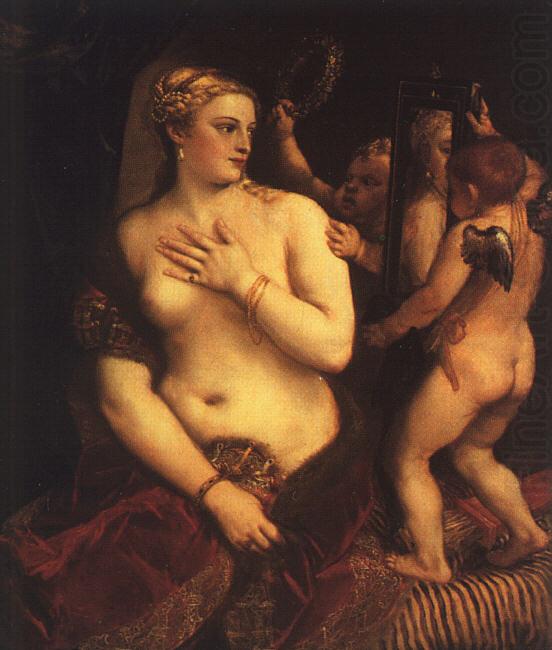  Titian Venus with a Mirror china oil painting image